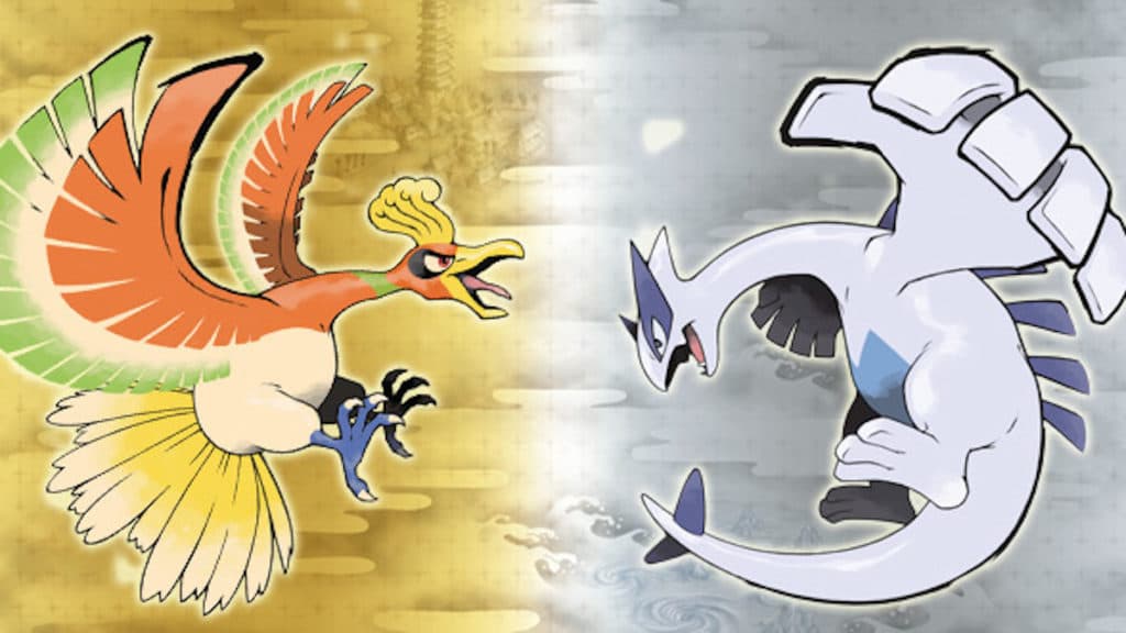 Pokemon Lugia Ho-oh