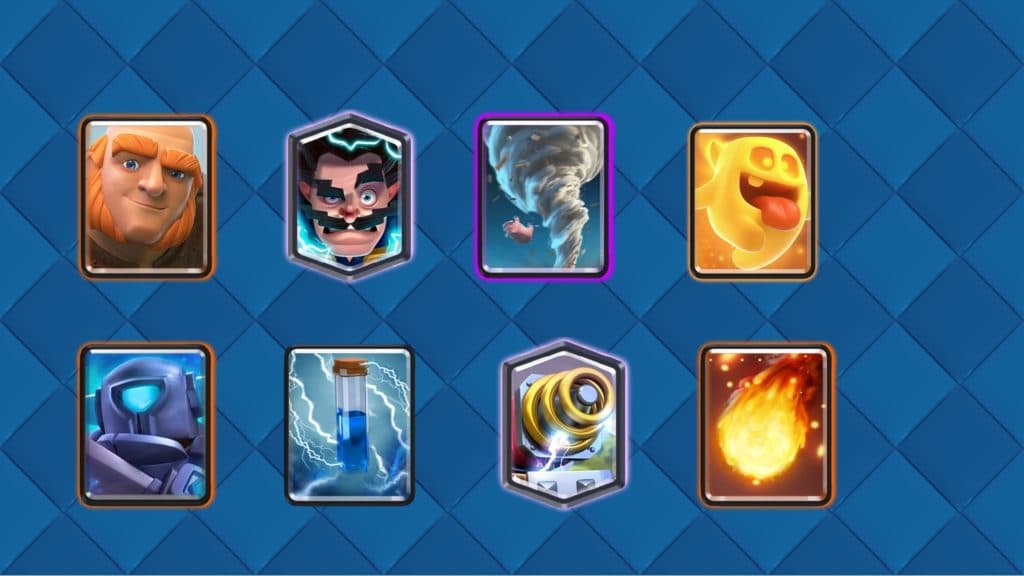 Giant Sparky deck in Clash Royale