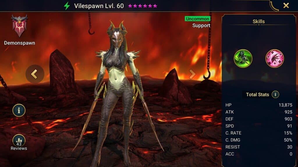 Demonspawn Champion in RAID Shadow Legend