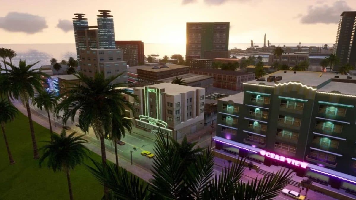 vice city in gta definitive edition