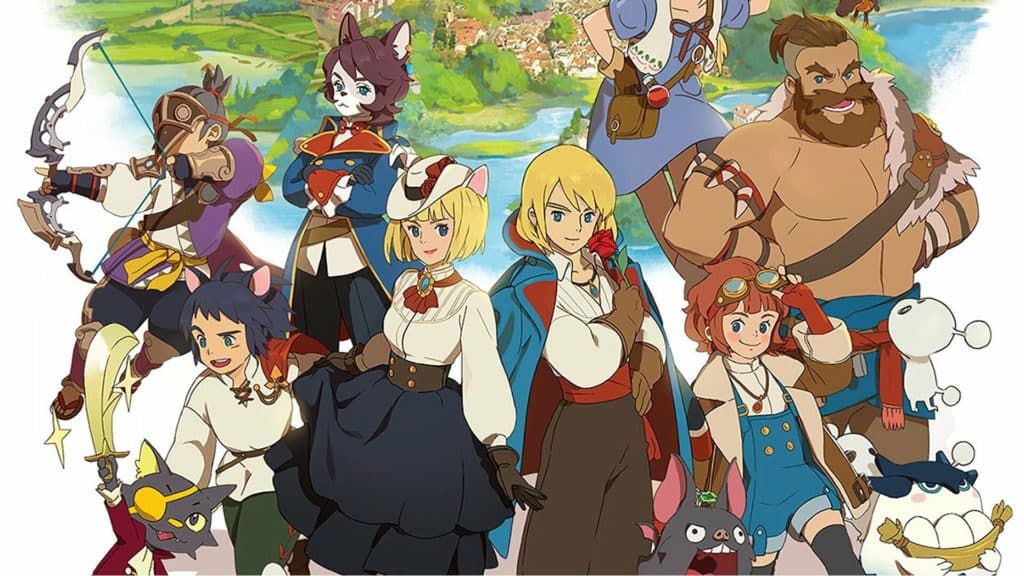 All main characters in Ni no Kuni: Cross Worlds