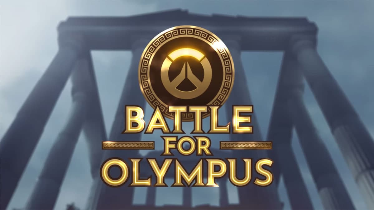 Overwatch 2 Battle for Olympus event logo