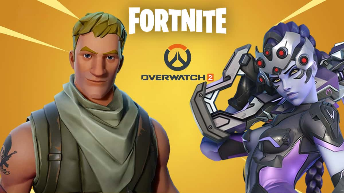 Fortnite Jonesy and Overwatch Widowmaker