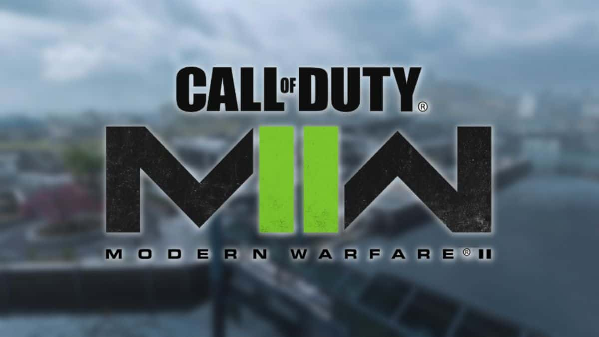 MW2 logo over Town Center POI