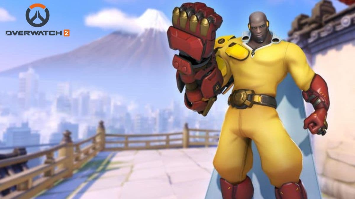 Overwatch 2 One Punch Man Doomfist skin