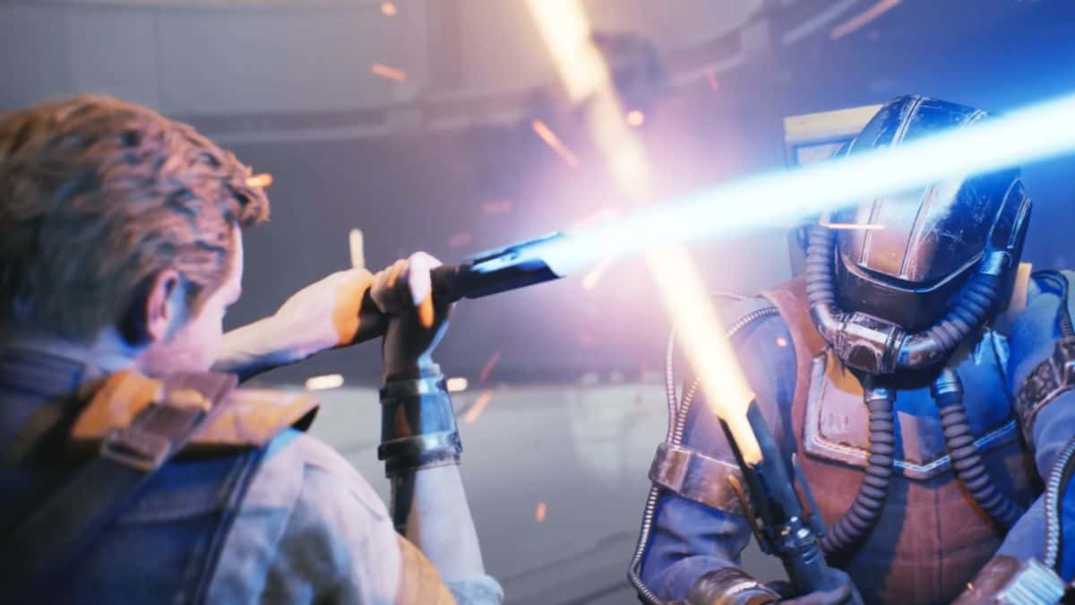 Cal Kestis fighting in Star Wars Jedi: Survivor