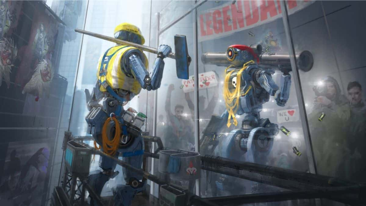 apex legends pathfinder promo art