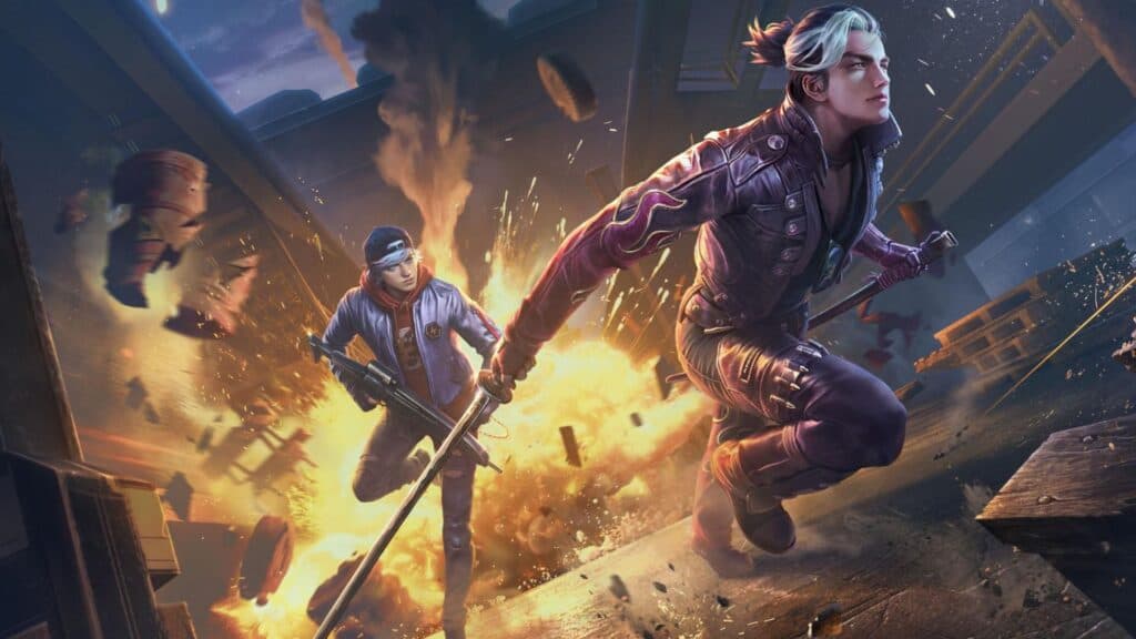 Garena Free Fire's loading screen