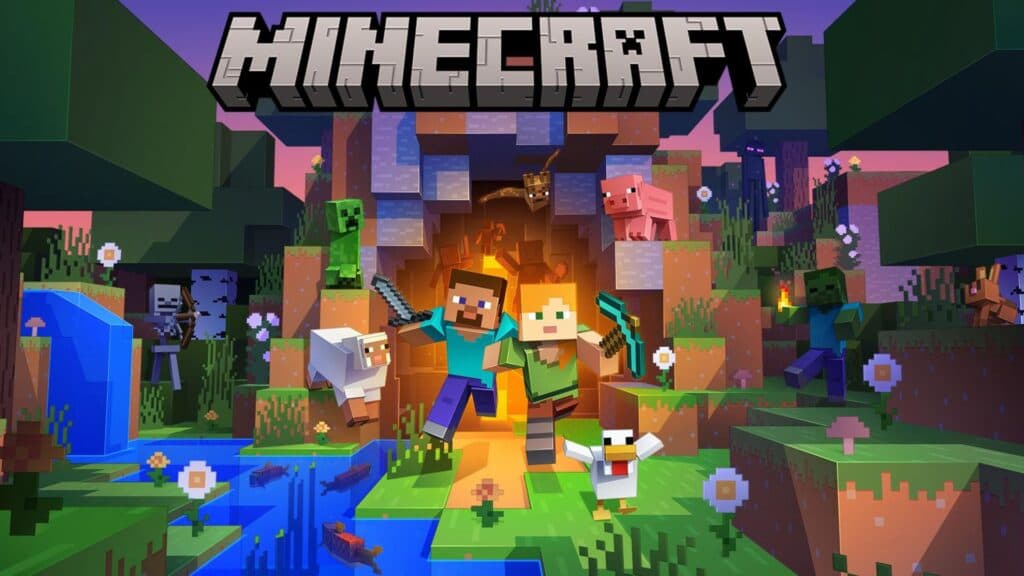 Minecraft official art work