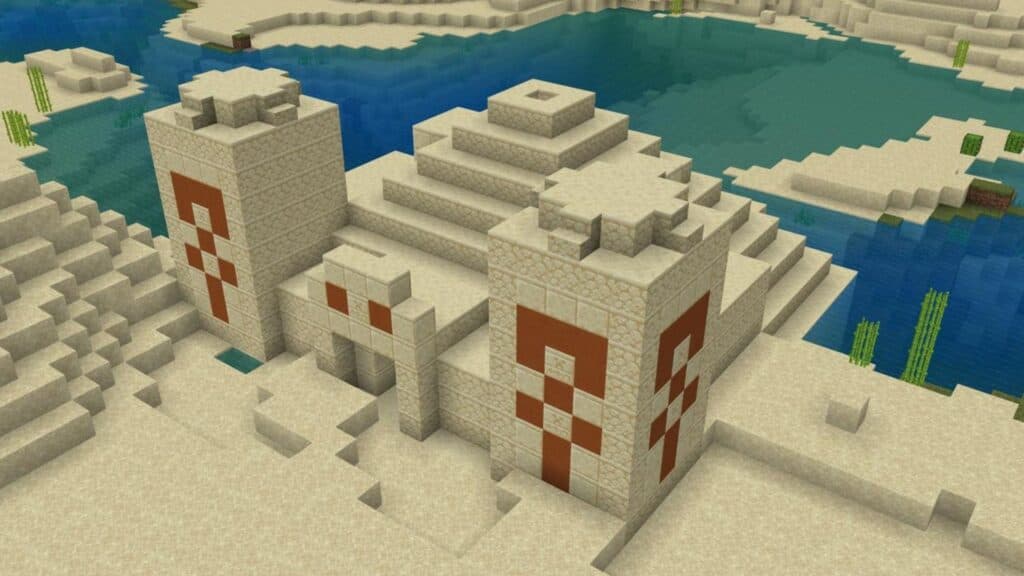 Desert biome in Minecraft