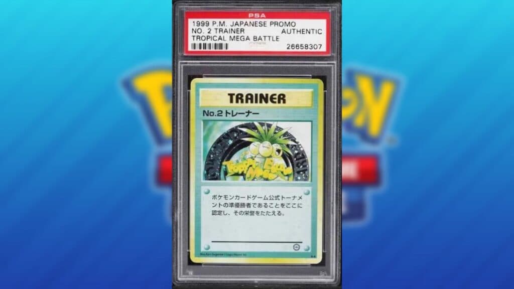 Tropical Mega Battle Pokemon card featuring Exeggutor