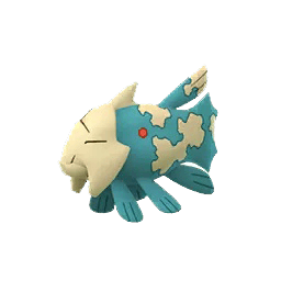 Shiny Relicanth sprite in Pokemon Go