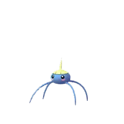 Shiny Surskit sprite in Pokemon Go