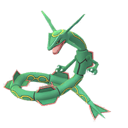 Rayquaza on Pokemon Go