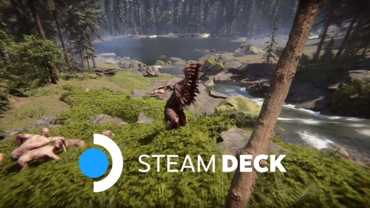 sons of the forest on steam deck