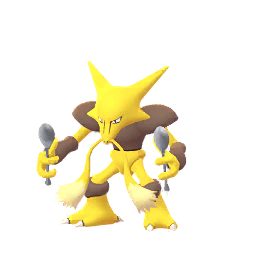 Alakazam sprite in Pokemon Go