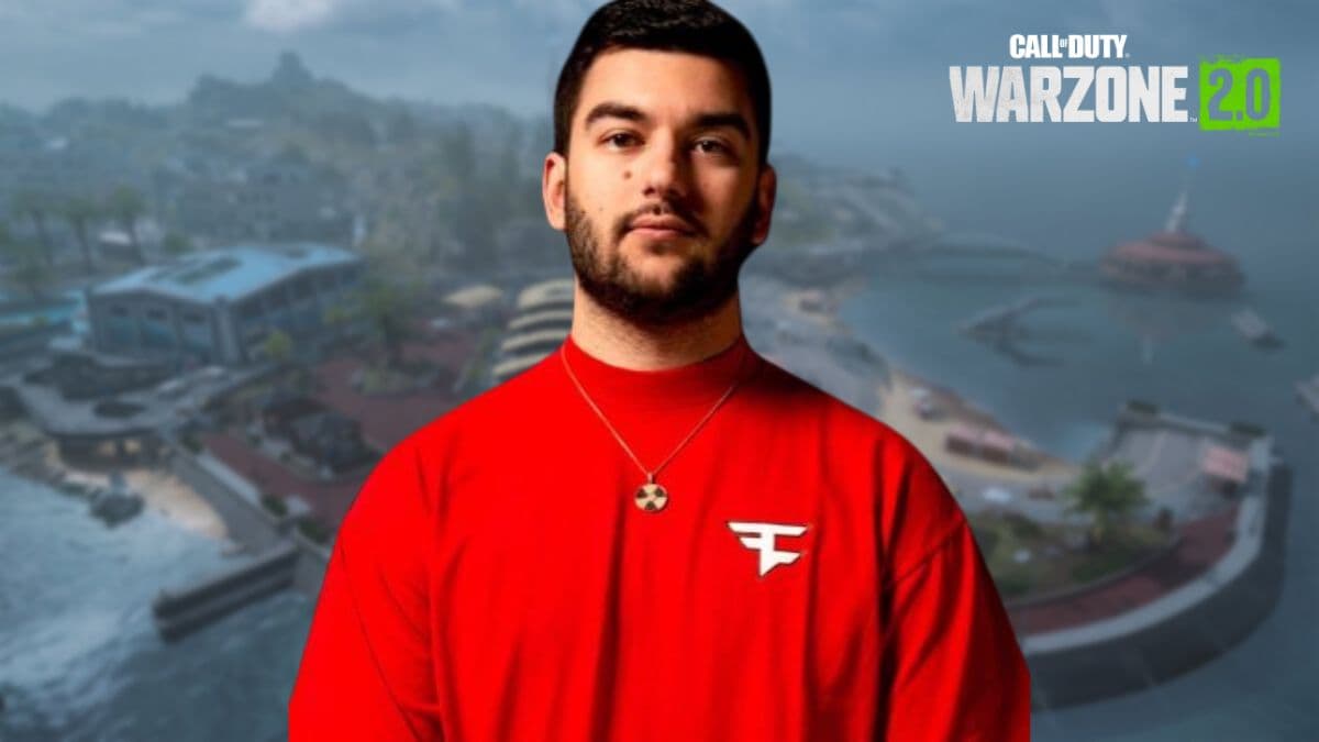 FaZe Booya in front of Ashika Island