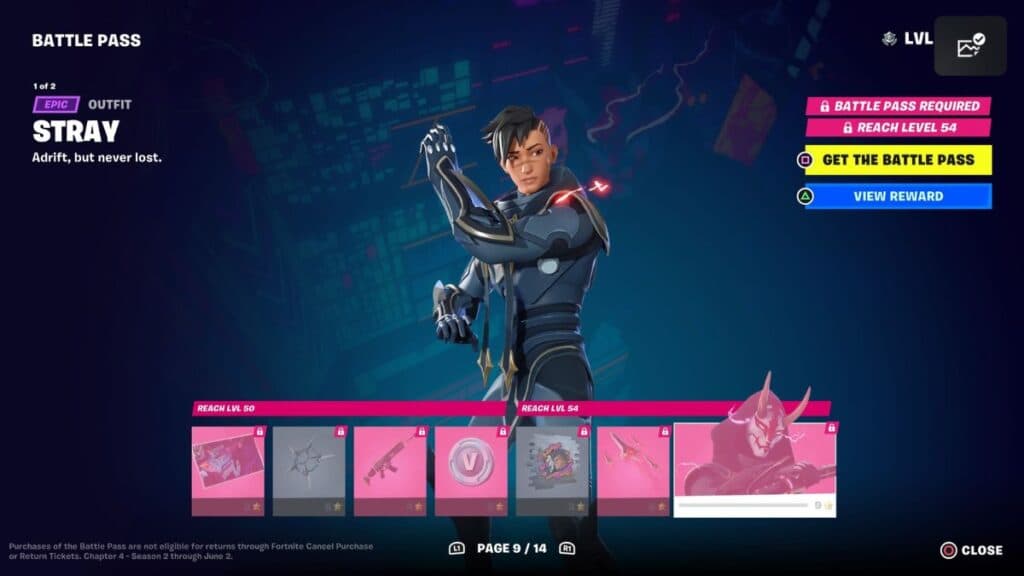 Fortnite Chapter 4 Season 2 Battle Pass page 9