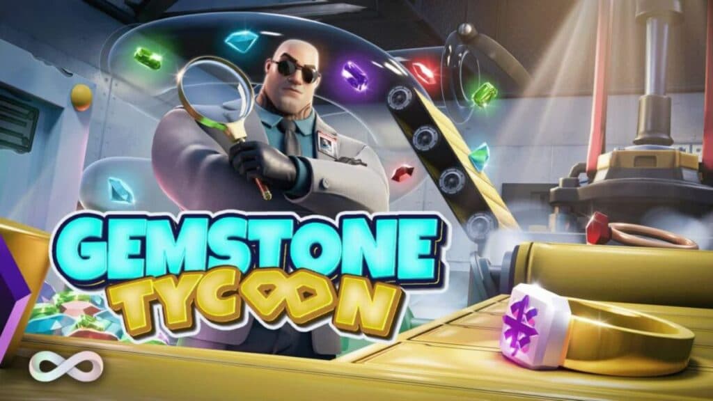 Gemstone Tycoon artwork from Fortnite