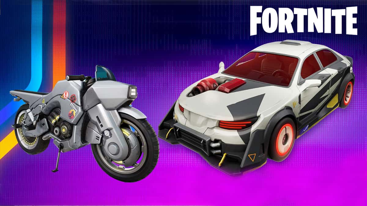 Fortnite Chapter 4 Season 2 Nitro Drifter and Rogue Bike