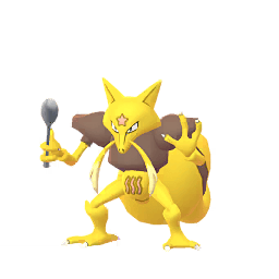 Kadabra sprite in Pokemon Go