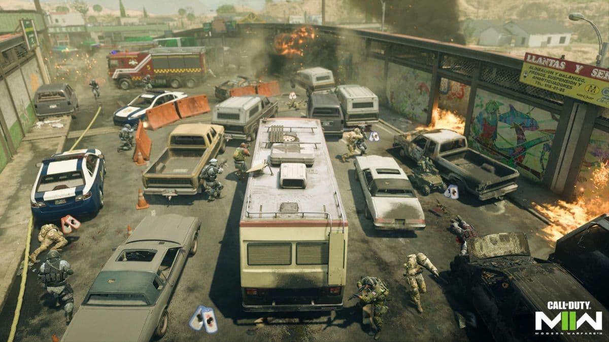 Santa Sena Border Crossing in MW2