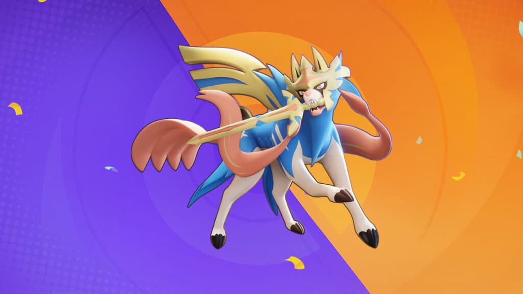 Zacian in Pokemon Unite