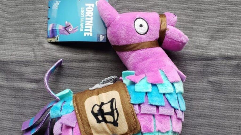 Fortnite Loot Llama plushie toy