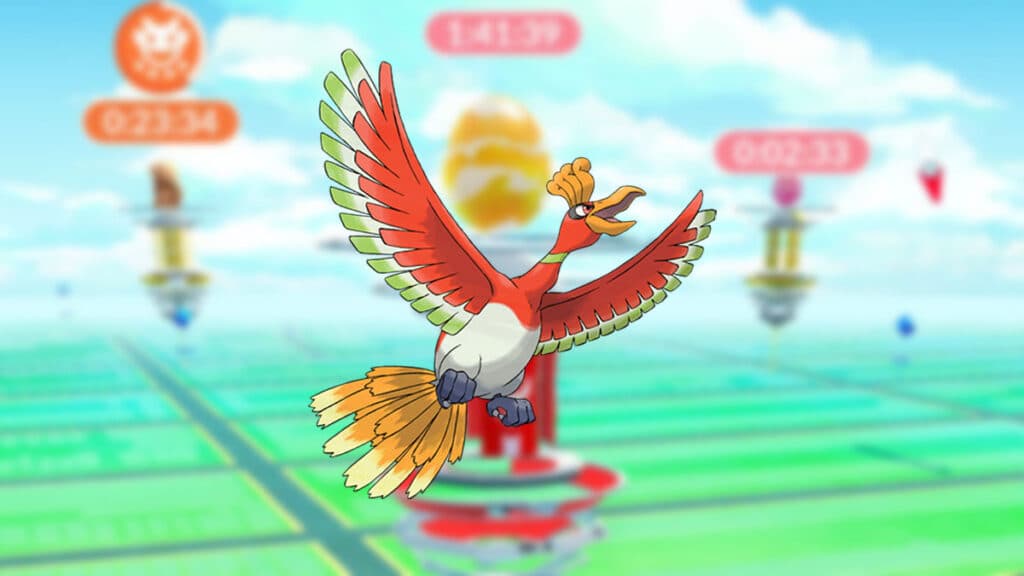 Ho-oh in Pokemon Go