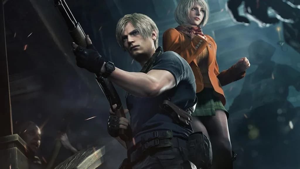 resident evil 4 leon and ashley