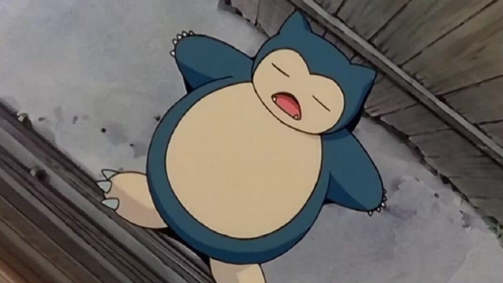 Snorlax in Pokemon anime