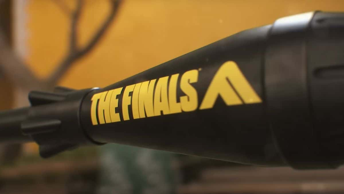 the finals logo on a rocket