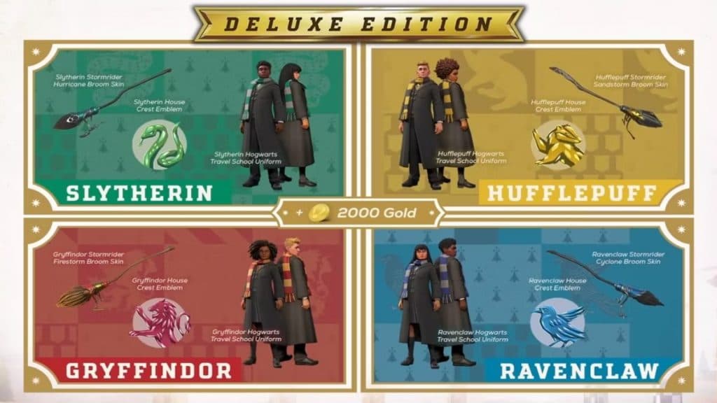 Harry Potter Quidditch Champions cosmetics