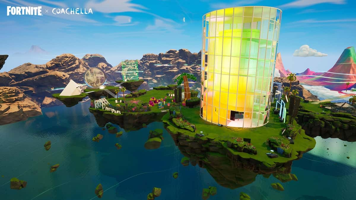 Fortnite x Coachella 2023 Island