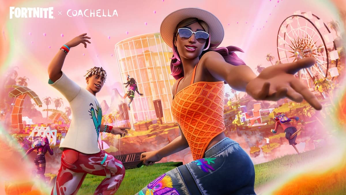 Fortnite x Coachella skins