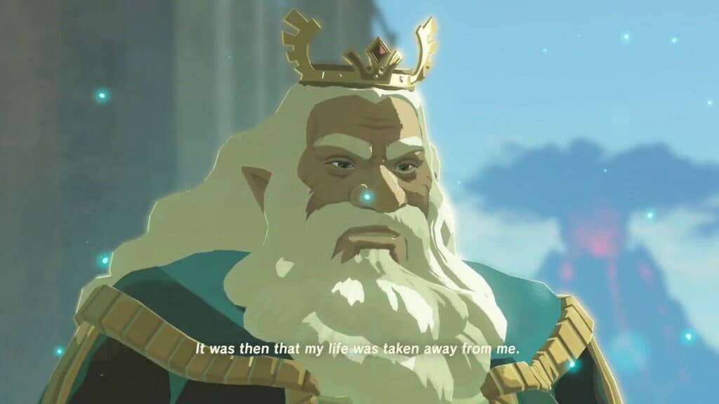 King Rhoam Legend of Zelda: Tears of Kingdom