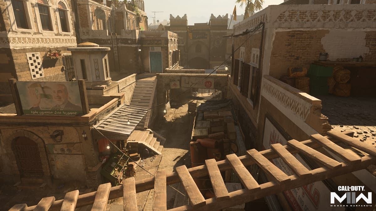 Gunfight map in Modern Warfare 2