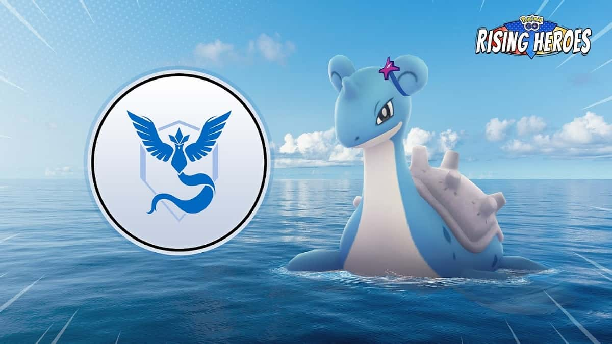 Lapras in a Pokemon Go event