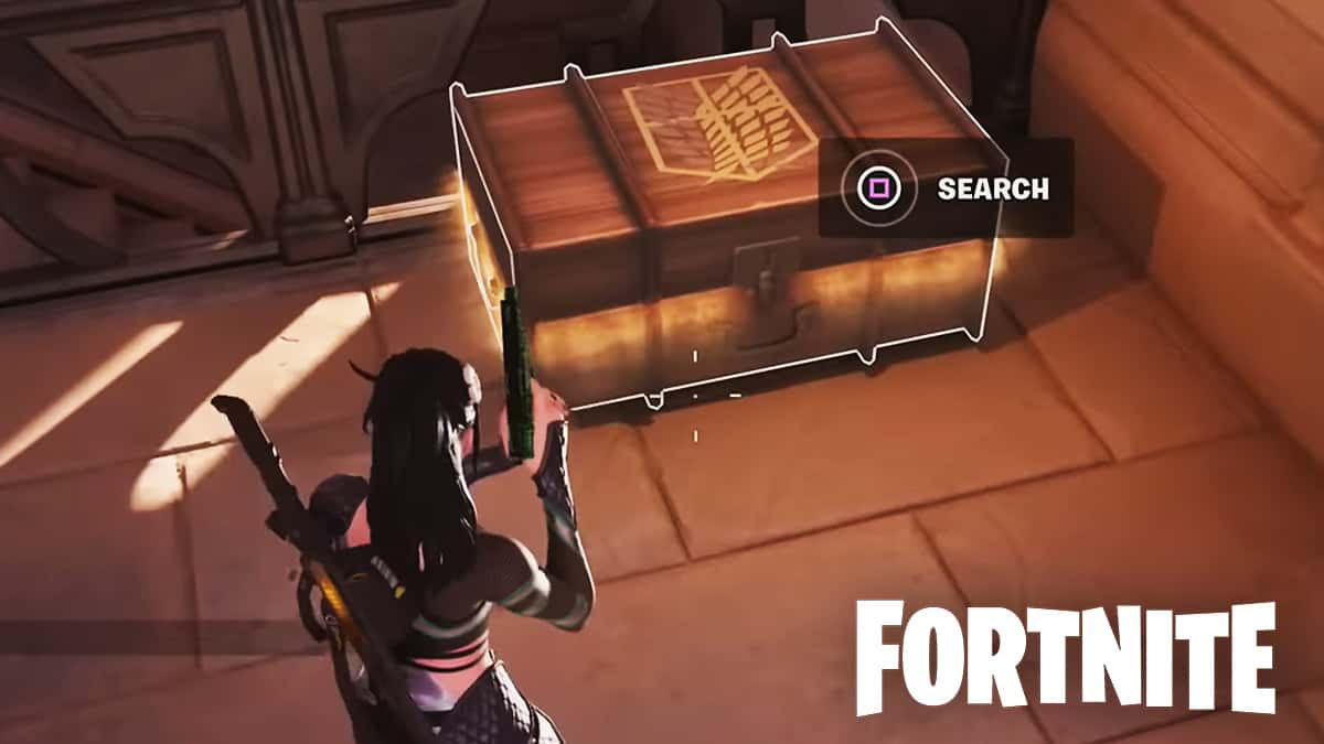 Scout Regiment Footlocker in Fortnite