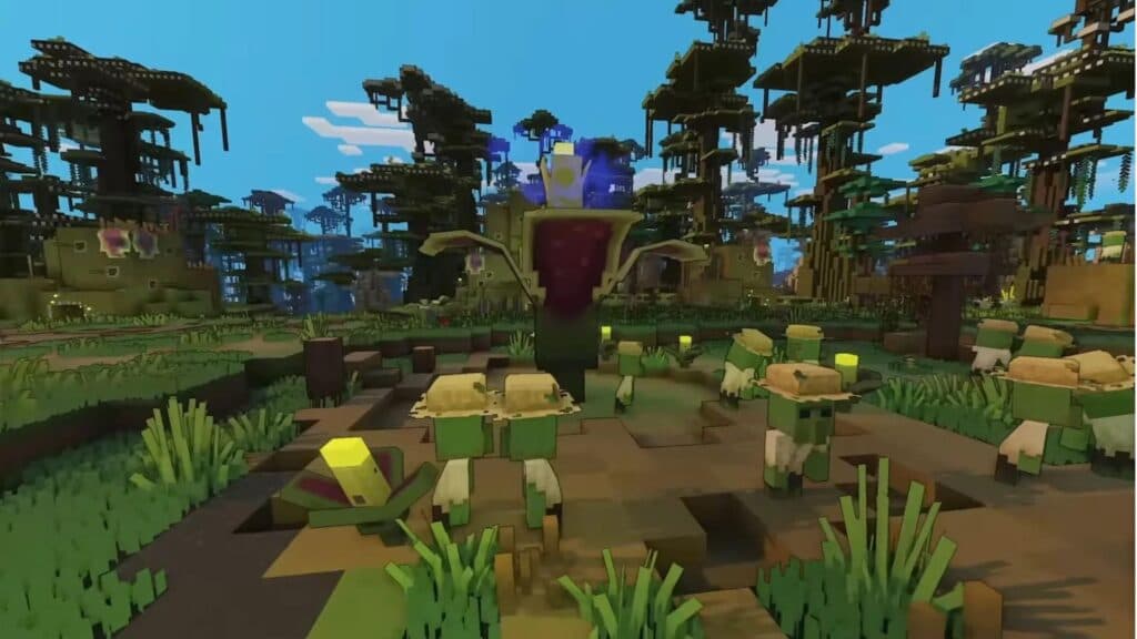 Creepers in Minecraft Legends