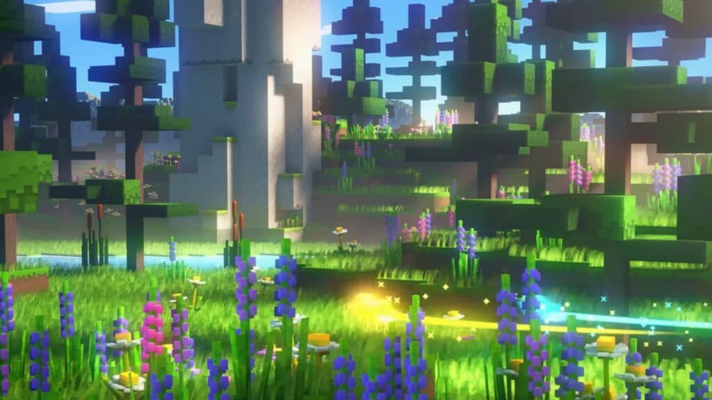 Allays in Minecraft Legends open world