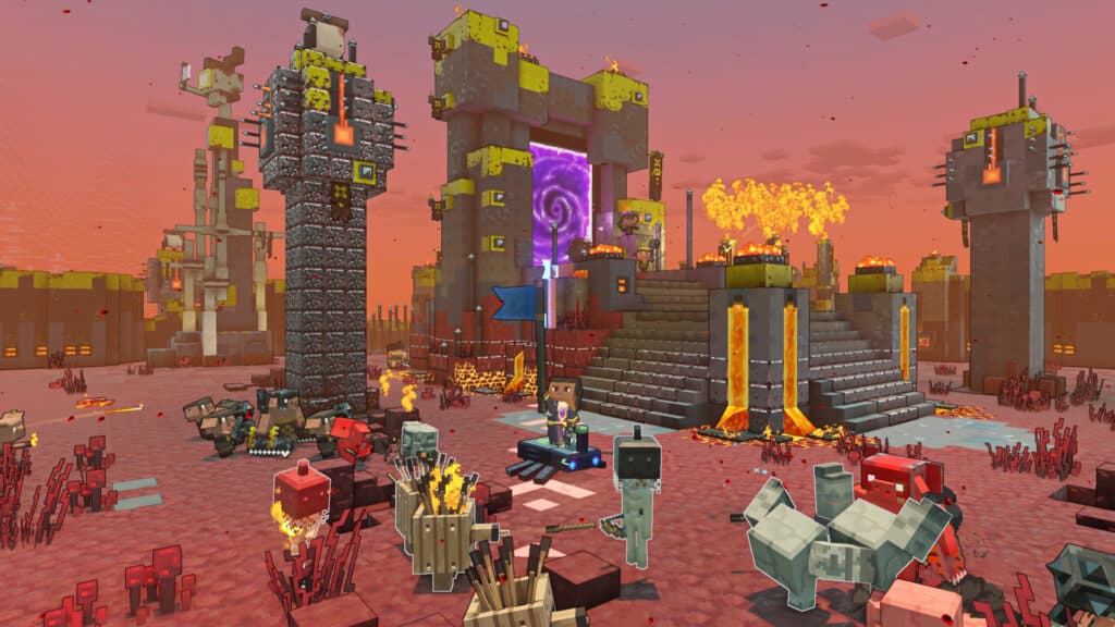 Gameplay in Minecraft legends