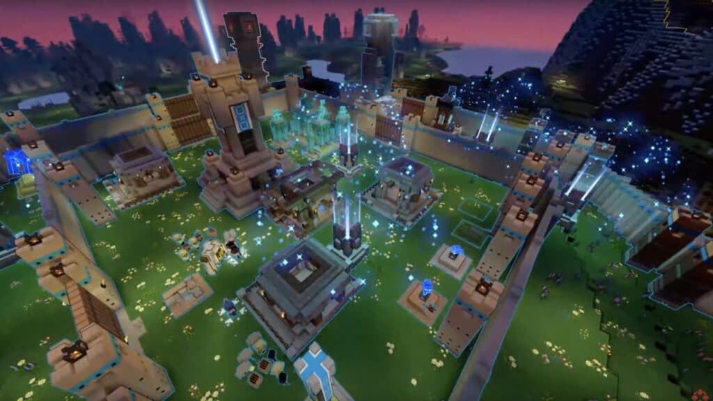 Fortress in Minecraft Legends