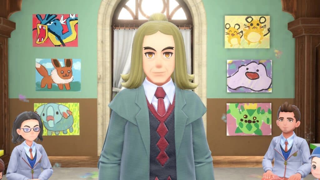 Mr Hassel in pokemon scarlet and violet