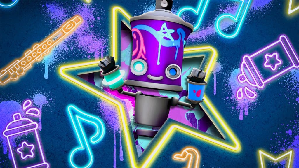 Spraybot character in Subway Surfers.