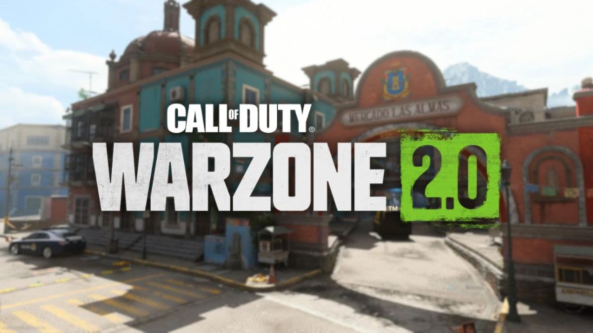 Warzone 2 logo in front of Las Almas