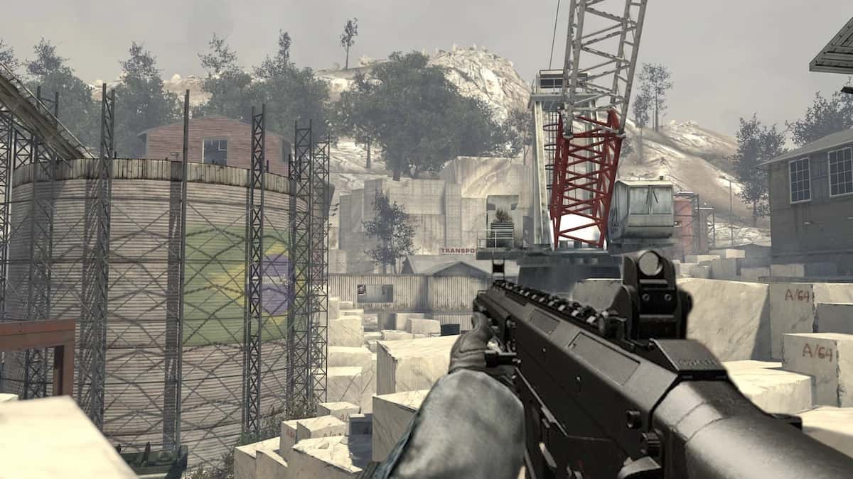 CoD MW2 Quarry map ACR