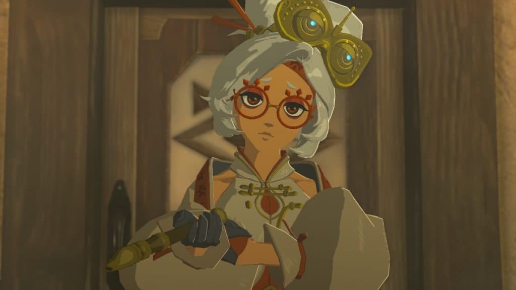 Purah in Zelda Tears of the Kingdom