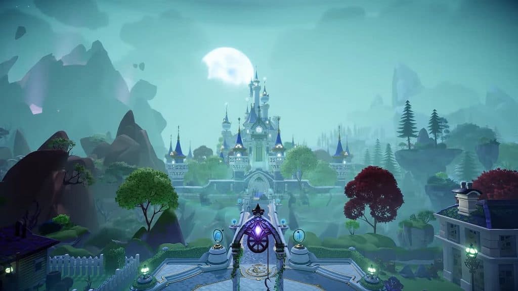 dream castle in disney dreamlight valley