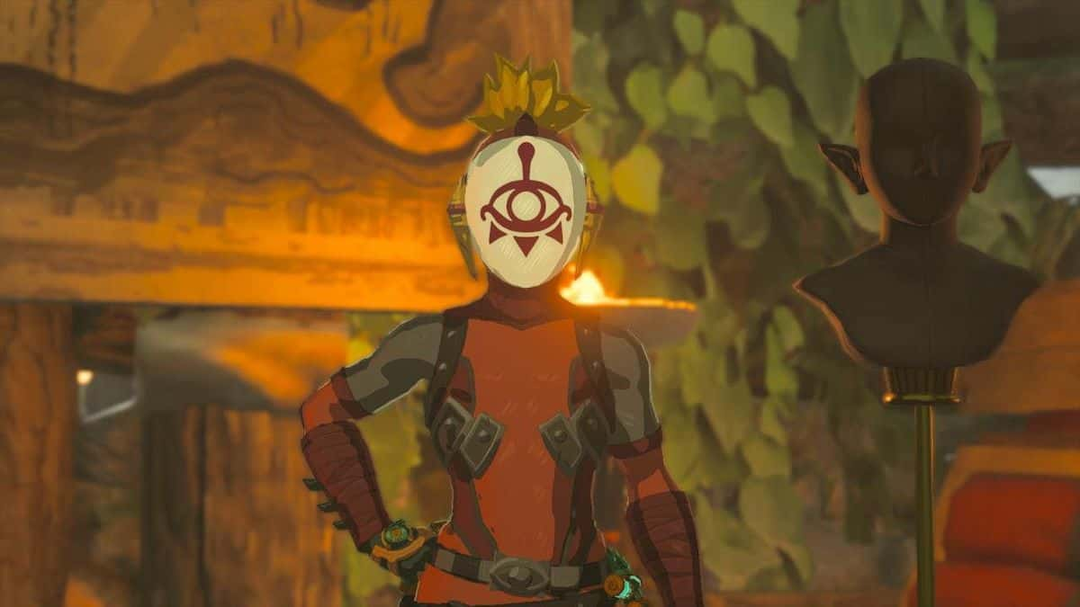 Yiga armor set Zelda TOTK